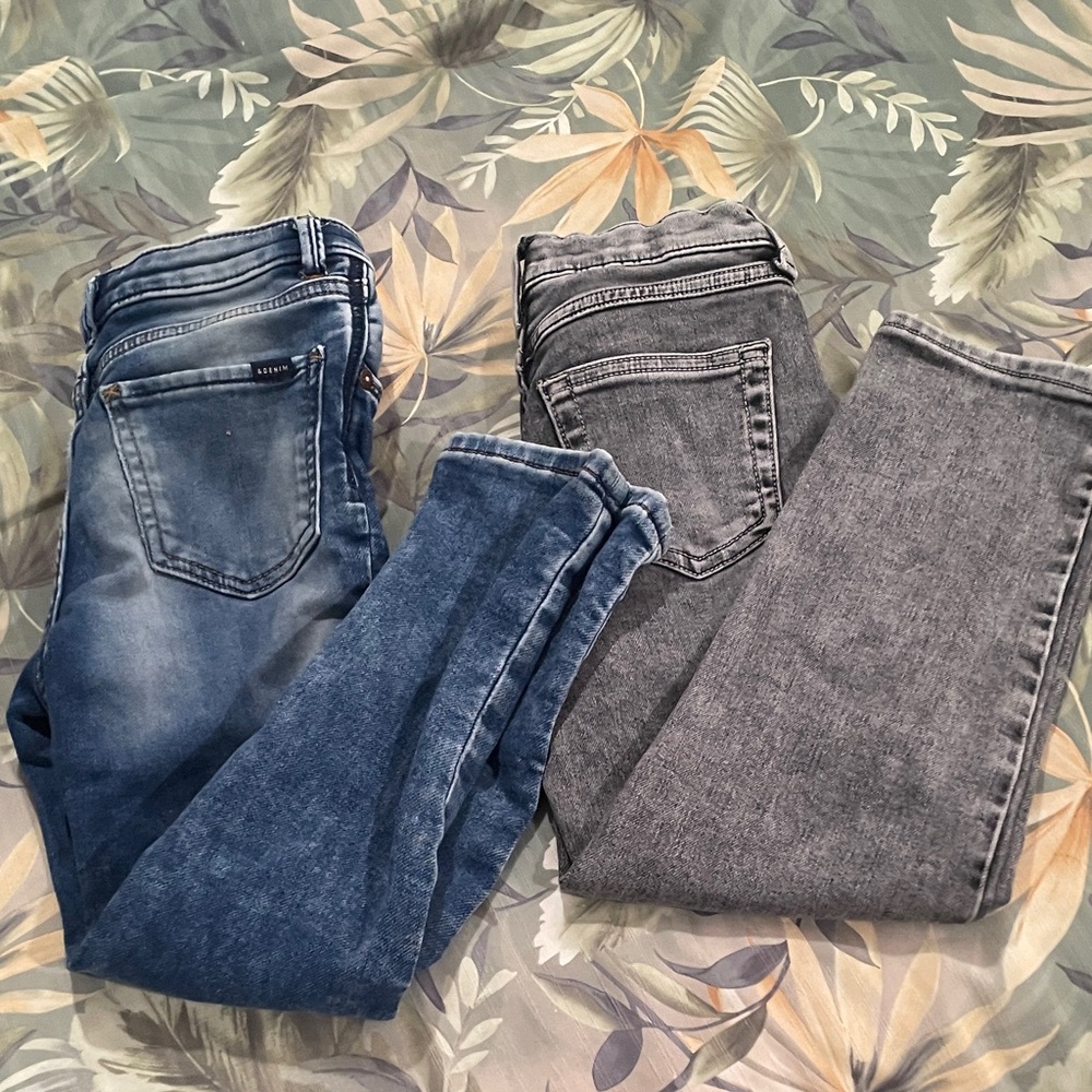 H&M kids Skinny Jeans in Blue and Gray